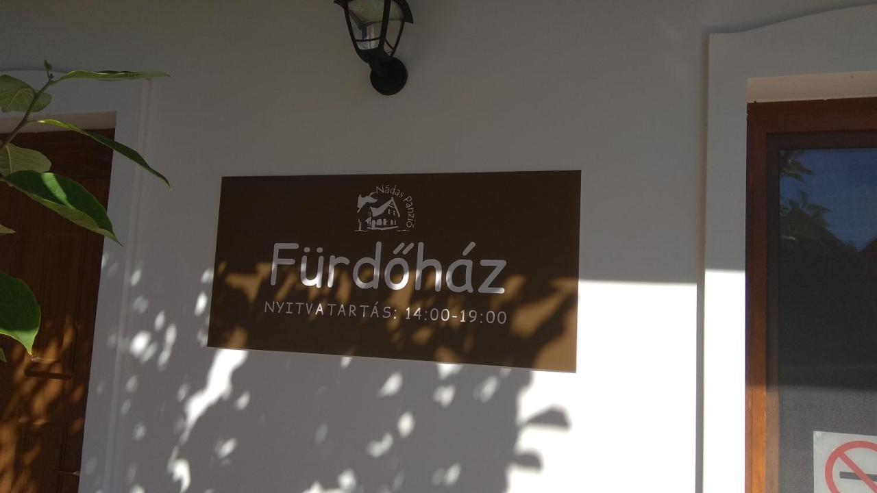 Nádas Panzió Tiszafüred Exterior foto